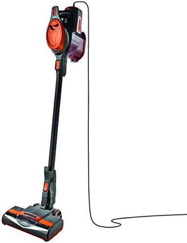 Orange ultra light corded rocket vacuum