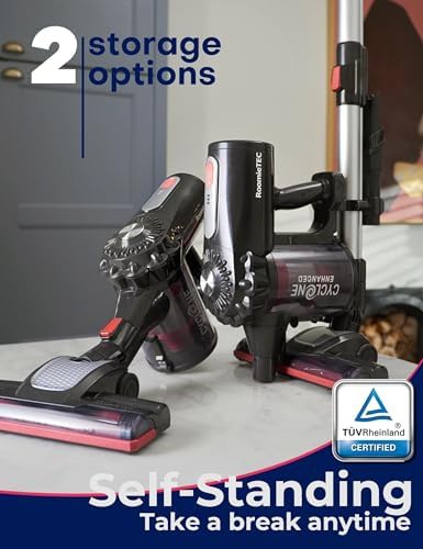 Cordless stick vacuum with LED headlights — photo 5