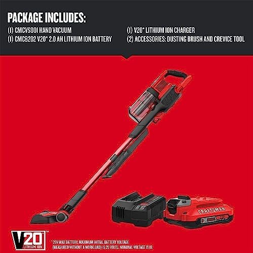 V20 cordless anti tangle stick vacuum — photo 3