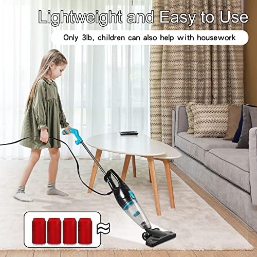 Corded bagless stick vacuum with handheld mode — photo 3