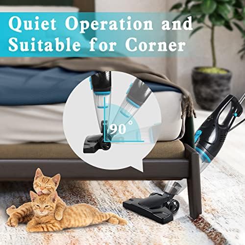 Corded bagless stick vacuum with handheld mode — photo 5
