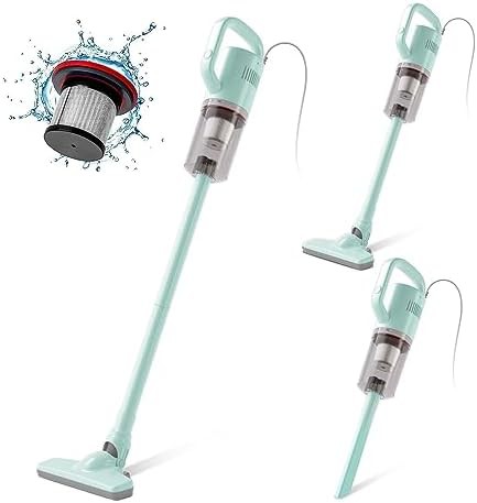 Powerful Suction Corded Vacuum with Crevice Tool