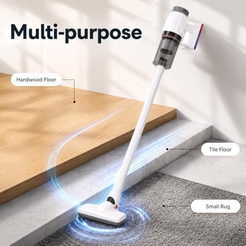 Small Cordless Stick Vacuum Thirty Minute Runtime — photo 3