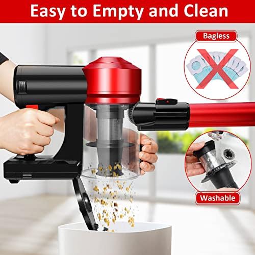 HEPA Filter Cordless Cyclone Stick Vacuum — photo 5
