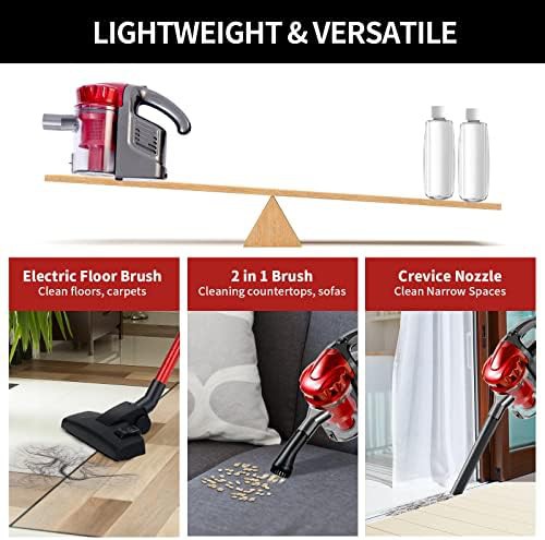 Powerful suction corded stick vacuum cleaner — photo 4