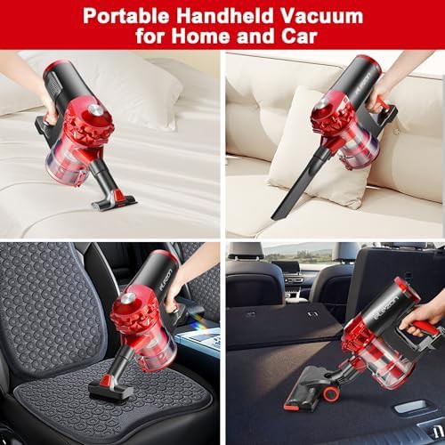 Portable cordless vacuum with HEPA filtration — photo 4