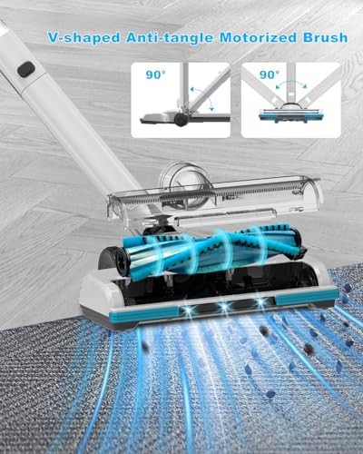 Cordless brushless stick vacuum for pet hair — photo 3