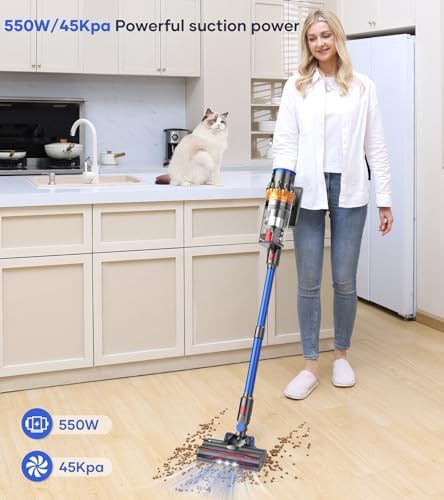 Brushless cordless vacuum with intelligent display — photo 2