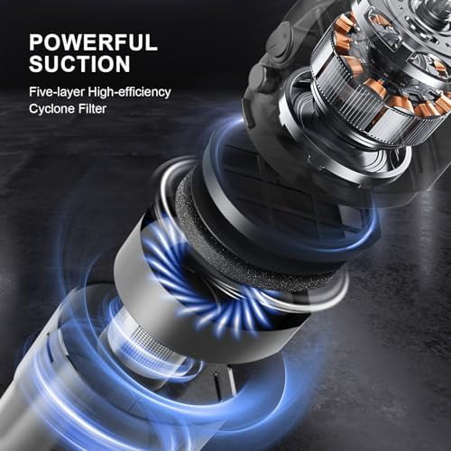 Ultra-light corded stick vacuum for hard floors — photo 4