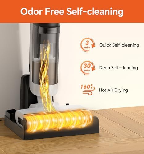 White All in One Wet Dry Vacuum Mop — photo 3