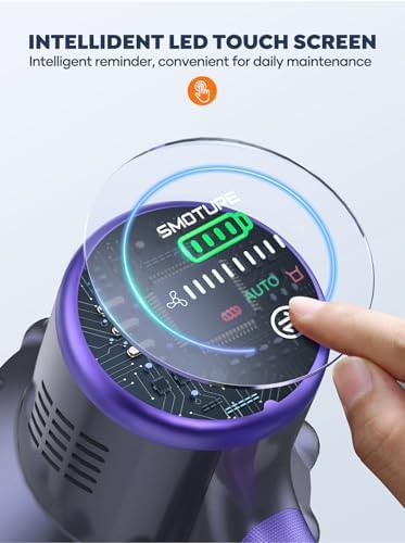 Dual battery cordless stick vacuum with brushless motor — photo 5