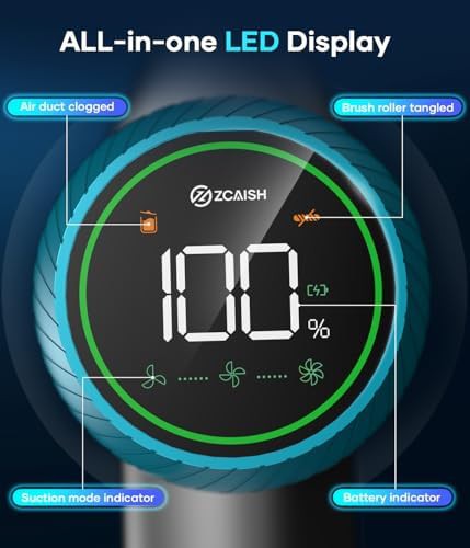 High Power Cordless Vacuum with Smart Display — photo 5
