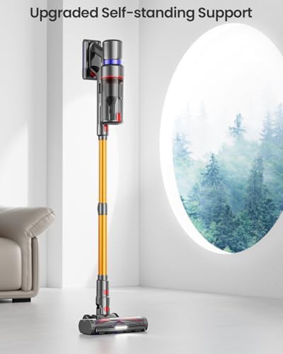 Touch screen cordless vacuum with anti tangle brush — photo 4