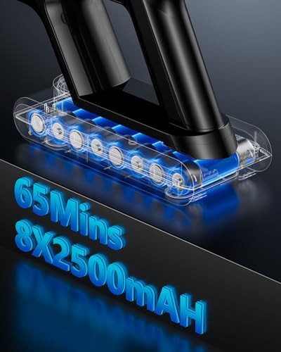 Touch screen cordless vacuum with anti tangle brush — photo 5