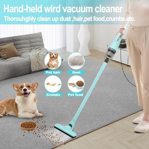 Green lightweight corded stick and handheld vacuum — photo 3