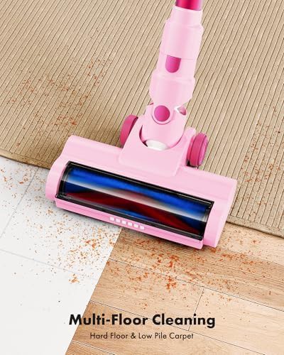 Pink 8-in-1 lightweight cordless vacuum — photo 5