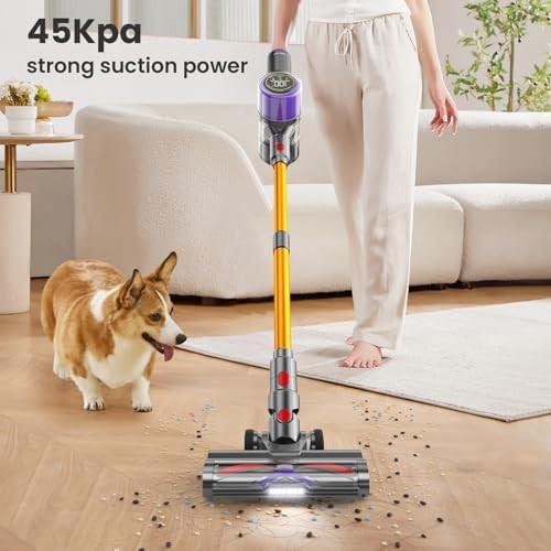 Cordless stick vacuum with anti tangle brush — photo 2