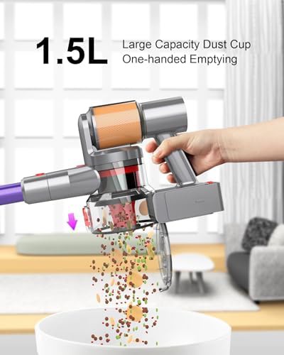Self standing stick vacuum with dual batteries — photo 5