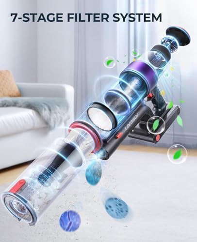 Handheld convertible cordless vacuum with touch screen — photo 3