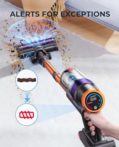 Handheld convertible cordless vacuum with touch screen — photo 4