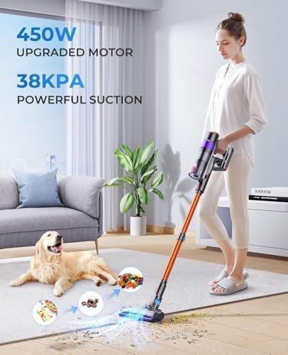 Handheld convertible cordless vacuum with touch screen — photo 5