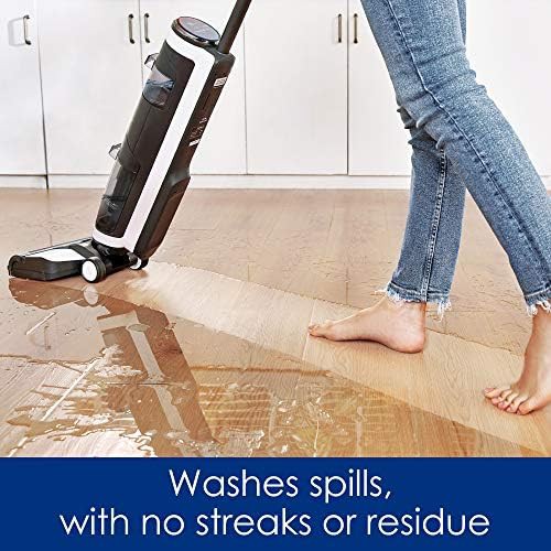 Hardwood floor cleaner with auto dust station — photo 3
