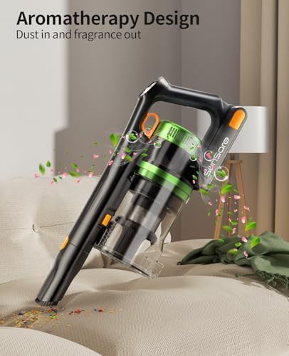 Dual handheld vacuum with aromatherapy feature — photo 4