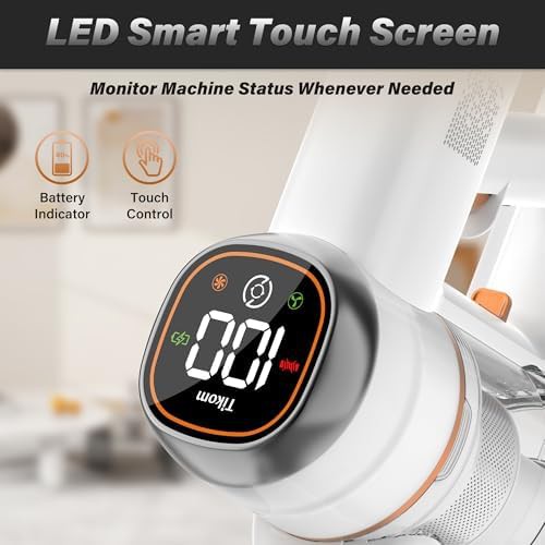 Cordless stick vacuum with charging wall dock — photo 3