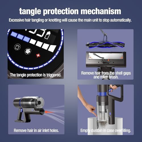 Cordless Vacuum with Touch Screen Interface — photo 5