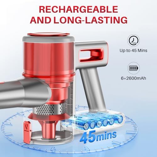 N504 lightweight anti tangle cordless vacuum — photo 4