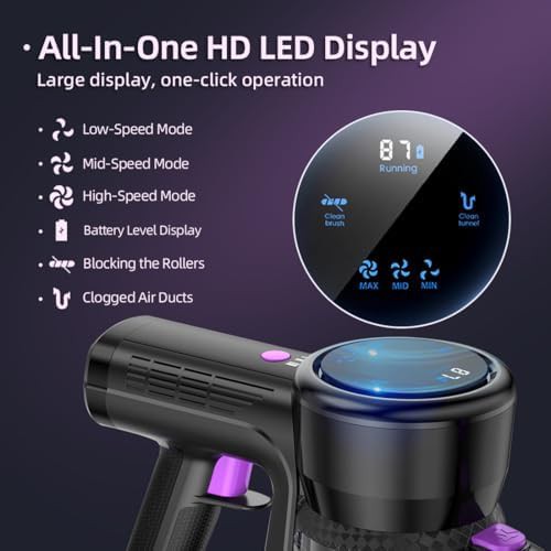 Six in One Cordless Vacuum with LED Display — photo 5