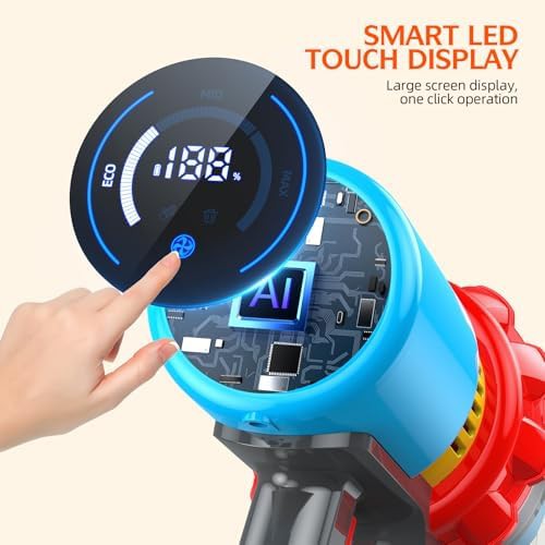 Anti Tangle Cordless Vacuum with LED Screen — photo 5
