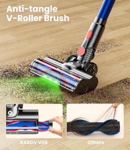 Cordless stick vacuum 60 mins anti tangle — photo 5