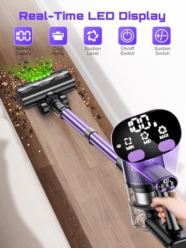 Purple Ten in One Cordless Stick Vacuum — photo 3