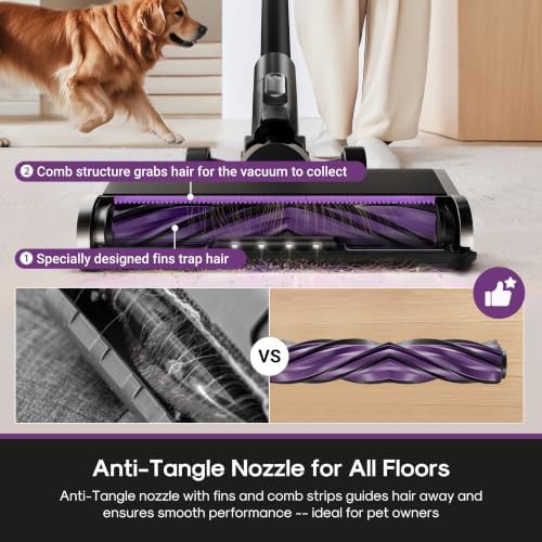 ReactiSense Black Anti Tangle Cordless Vacuum — photo 3