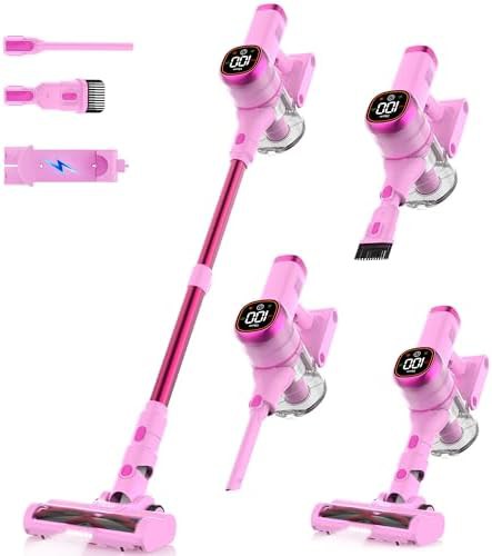 Lightweight cordless stick vacuum with 450W motor