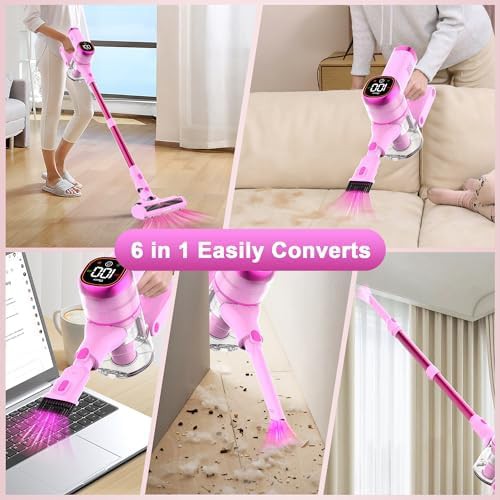 Lightweight cordless stick vacuum with 450W motor — photo 3