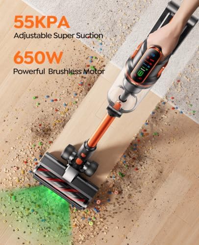 Extended runtime cordless vacuum cleaner for pet hair — photo 5