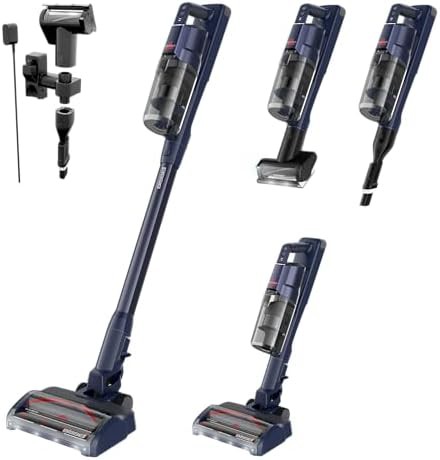 Dualbrush self standing vacuum cleaner