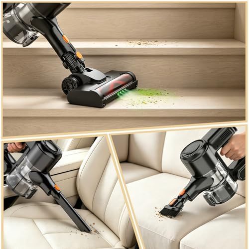 Lightweight rechargeable self standing stick vacuum — photo 4
