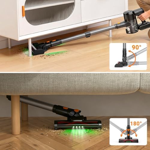 Lightweight rechargeable self standing stick vacuum — photo 5