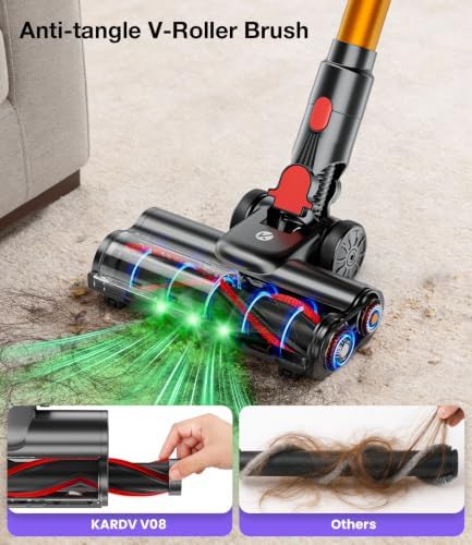 Cordless stick vacuum 600W self standing — photo 5