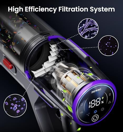 Upgraded cordless stick vacuum with smart display — photo 5