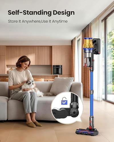 Self standing cordless vacuum with 70 minute runtime — photo 4