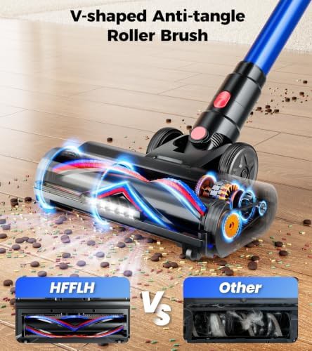 Touch screen cordless stick with 65 minute runtime — photo 4