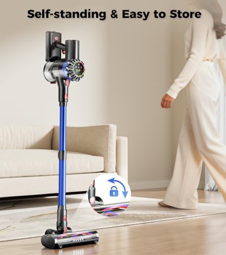 Touch screen cordless stick with 65 minute runtime — photo 5