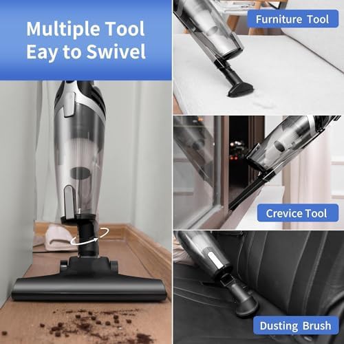 Portable corded stick vacuum cleaner — photo 4
