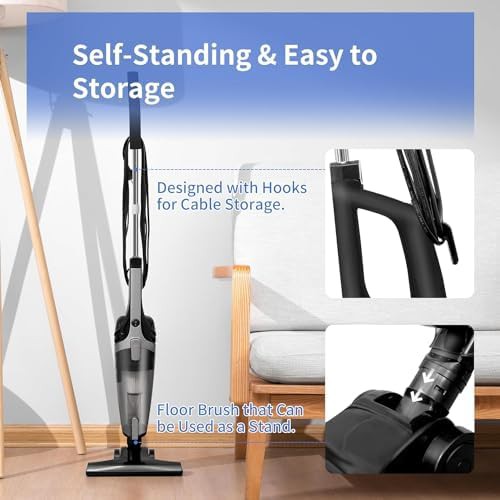 Portable corded stick vacuum cleaner — photo 5