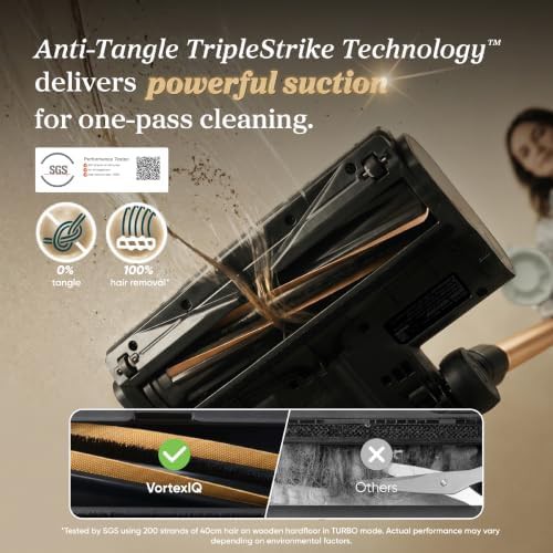 Green VortexIQ cordless pet hair vacuum — photo 3