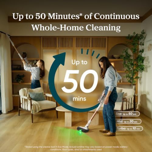 Green VortexIQ cordless pet hair vacuum — photo 4